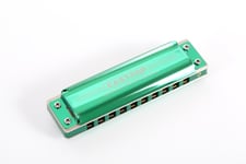 EASTTOP Upgrade Diatonic Blue Harmonica Key of C Harp Mouth Organ Harmonica Gift