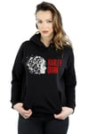 The Suicide Squad Harley Quinn Stencil Logo Hoodie