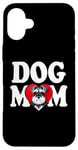 iPhone 16 Plus Miniature Schnauzer Dog Mom Cute Mini Puppy Mother Women's Case