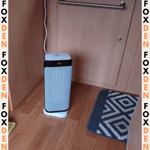 Small Portable Oscillating Heater Ceramic Space Heater with Remote Control Timer