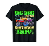 Brother Of The Birthday Boy Monster Truck Bday Celebration T-Shirt