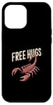 iPhone 12 Pro Max Vintage Scorpion Free Hugs Funny Daddy Hugs Design Hugs Meme Case