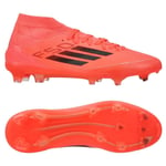 adidas F50 Pro Mid Fg Vivid Horizon - Turbo/aurora Black/silver Dam - Gräs (Fg), storlek 38