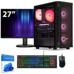 Sedatech Pack PC Gamer Expert • Intel i9-11900KF • Geforce RTX4080 Super • 32 Go RAM • 2To SSD M.2 • Wifi • Windows 11 • Unité centrale • Moniteur 27