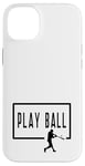 Coque pour iPhone 14 Plus Play Ball Baseball Batter Homerun Funny Game Graphic Dire