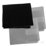 Cooker Hood Filters Kit for NEFF Extractor Fan Vent Carbon Grease Filter