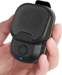 Enceinte Bluetooth avec Micro, Enceinte Bluetooth à Clipser Magnétique Portable, Petite Enceinte Bluetooth Etanche Adaptée au Vélo/Randonnée