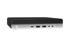 HP EliteDesk 800 G4 DM (GRADE A) - i5-8500 2.10 GHz - 16 GB RAM - 256 GB SSD - W11P ska återanvändas.