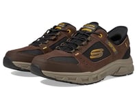 Skechers Homme Oak Canyon CONSISTENT Winner Chaussure de randonnée, Brown, 44 EU