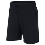 Nike M NSW TCH FLC Short Shorts de Sport Homme Black/(Black) FR: XS (Taille Fabricant: XS)