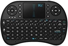 Mini I8 Sans Fil (Disposition Qwerty Usa)-Mini Clavier Avec Souris Touchpad Intégrée