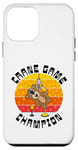 Coque pour iPhone 12 mini Champion du jeu de grue drôle