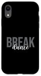 Coque pour iPhone XR Break Dance Danse Breakdancer Danse Hip Hop