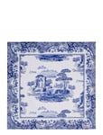 Blue Italian Napkins - Set Of 4 Home Textiles Kitchen Textiles Napkins Cloth Napkins Blue Spode