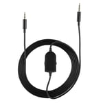 Game Headset Cable 200cm Length 3.5mm Plug Headset Cable For A10/