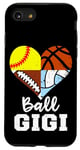 iPhone SE (2020) / 7 / 8 Ball Gigi Football Softball Volleyball Basketball Gigi Heart Case