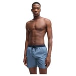 BOSS Men's Starfish Swim Short, Open Blue490, XS