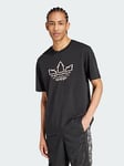 adidas Originals Pride Graphic Short Sleeve Tee, Black, Size M, Men