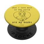 Disney Beauty & The Beast Belle What I Love Most Are Books PopSockets Adhesive PopGrip