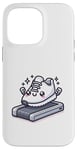 Coque pour iPhone 14 Pro Max Chaussure de course mignonne de super-héros de tapis roulant