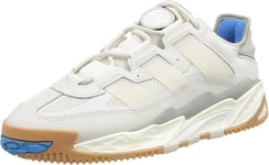 adidas Mens Niteball Sneaker Trainer Shoes Talc Off White Sesame 8 UK