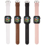 For Apple Watch Band 38 / 40mm Series 1 2 3 4 5 Leather Watches Strap