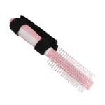 Handicapped Auxiliary Comb Portable Plastic Handle Comb Hair Brush For Elder TDM