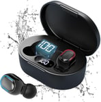 Ecouteurs Bluetooth Sans Fil Sport, Ipx7 ¿¿tanches, Oreillette Bluetooth Sans Fil Avec R¿¿duction Bruit, Ecout¿¿ur Blu¿¿tooth St¿¿r¿¿o ¿¿ L'Oreille Int¿¿gr¿¿s Hd Mic Ios/Android Noir