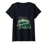 Womens Bearizona Arizona Williams Wildlife Park Bear V-Neck T-Shirt