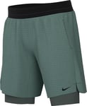 Nike Shorts B NK Dfadv Multi Tech Short, Bicoastal/Vintage Green/Black, FJ6818-361, XS