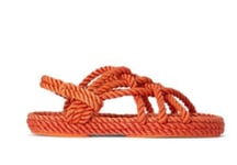 Polo Ralph Lauren Cord Rope Strap Sandals Orange uk 6 eu 39