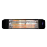 Devola 2.4kW Wi-Fi Patio Radiant Heater ( No Plug - Installed Product ) - DVPH24BEP - Return Unit - (Used) Grade B