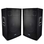 Enceinte Sono Bass Reflex Trapézoïdal à 3 voies 12"/30cm - 600W - AUDIO CLUB 12