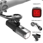 Polkupyörän osat Enfitnix Navi800 Bike Smart Ajovalot Takavalot Set Road MTB etuvalo 800Lumen USB Ladattava 3350mAh Akku Irrotettava