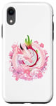 Coque pour iPhone XR Grand nœud Dragon Fruit & Pink Dragon New Year NEW YEAR NEW YEAR AU DOS