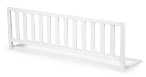 CHILDHOME - Barrière de lit en bois 120 cm – Blanc