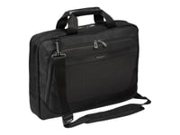 Targus CitySmart Slimline Topload - Sacoche pour ordinateur portable - 14" - 15.6" - noir, gris