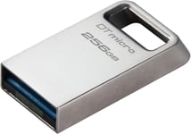 Kingston Datatraveler Micro Clé Usb 128Gb 200Mb/S Métal Usb 3.2 Gen 1 - Dtmc3G2/128Gb[Q32]