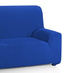 Martina Home Emilia Housse élastique pour canapé 2 Places, Bleu électrique, de 120 à 170 cm de Large