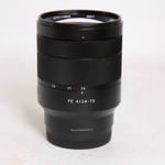 Sony Used FE 24-70mm f/4 Zeiss Vario-Tessar T* ZA OSS Lens