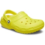 Crocs Mens Classic Lined Clog - Yellow material_Synthetic - Size UK 9