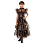 Rubies 1000886XL000 Wednesday Rave 'N Dance Costume Addams Adult Fancy Dress, Girls, As Shown, 14-16 Years Halloween Halloween