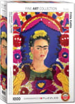 Frida Kahlo Self Portrait 1000pc jigsaw puzzle by Eurographics 680mm x 490mm