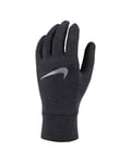 NIKE NWG8M carta Football Womens Fleece RG Gloves Black Size Medium-Large, Silver, M/L (Pack of 1)