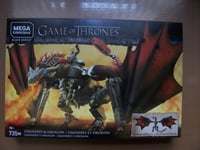 MEGA Construx - Game of Thrones - DAENERYS & DROGON GKG97 - New & Sealed