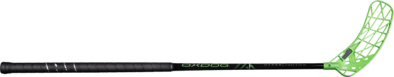 Oxdog Hyperlight Hes 26 Oval Mbc Salibandymailat BLACK/GREEN