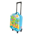 3D Dinosaur 13L Hardtop Cabin Suitcase Carry-on Luggage With Wheels