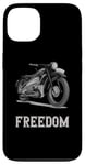 Coque pour iPhone 13 Moto vintage classique pour homme et femme