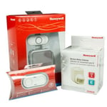 HONEYWELL Wireless Series 5 Plug-in Doorbell with Nightlight. Includes 2x Wireless Push Buttons (HONDCP511GA) &amp; 1x Motion Detector (HONRCA902A). 6x Selectable Colours