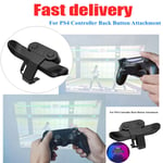 Back Button Mapping Paddles Attachment for PS4 Turbo Function FPS Plug & Play UK